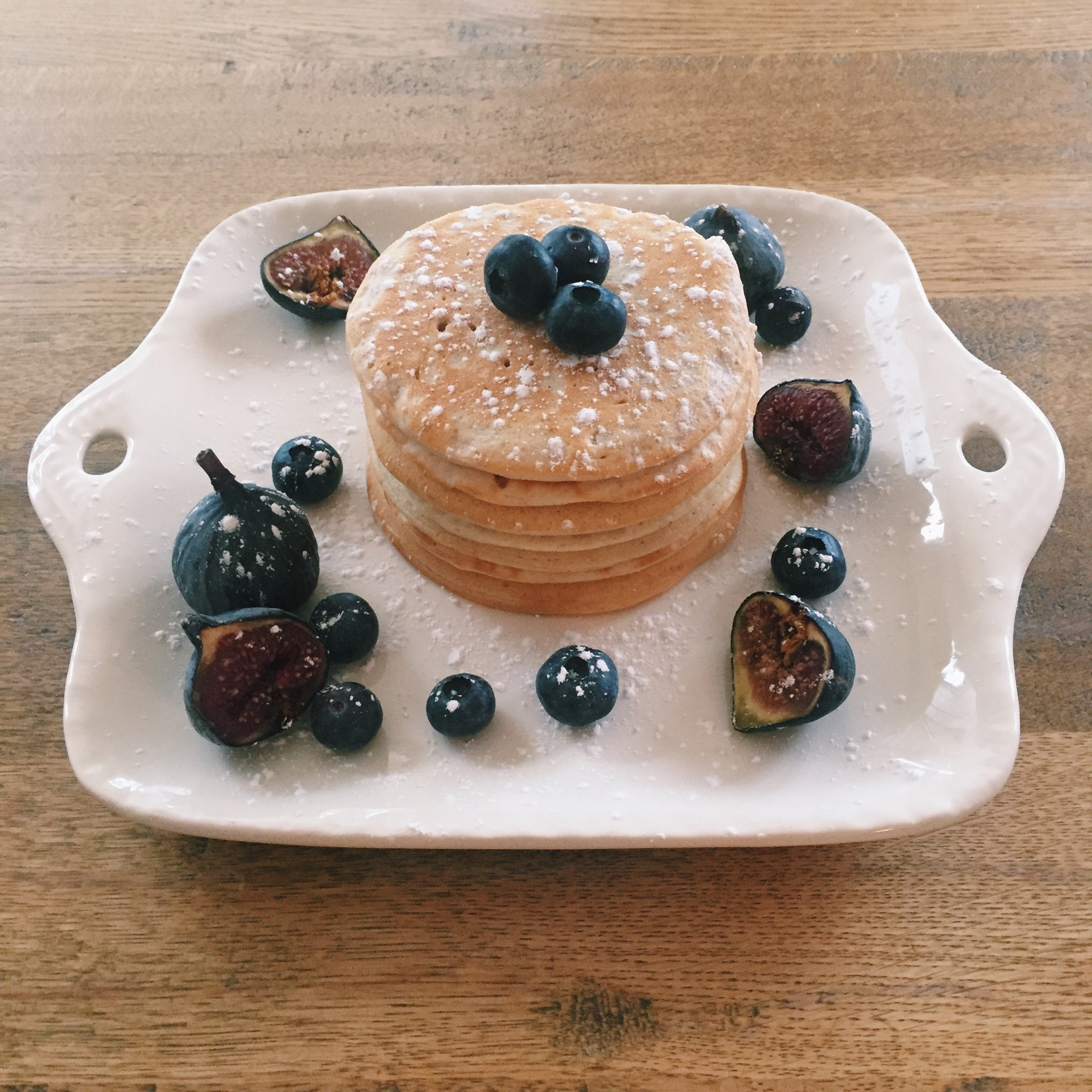 Coconut and Cinnamon Vegan Pancakes