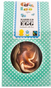 cocoa loco fairtrade marbled chocolate egg