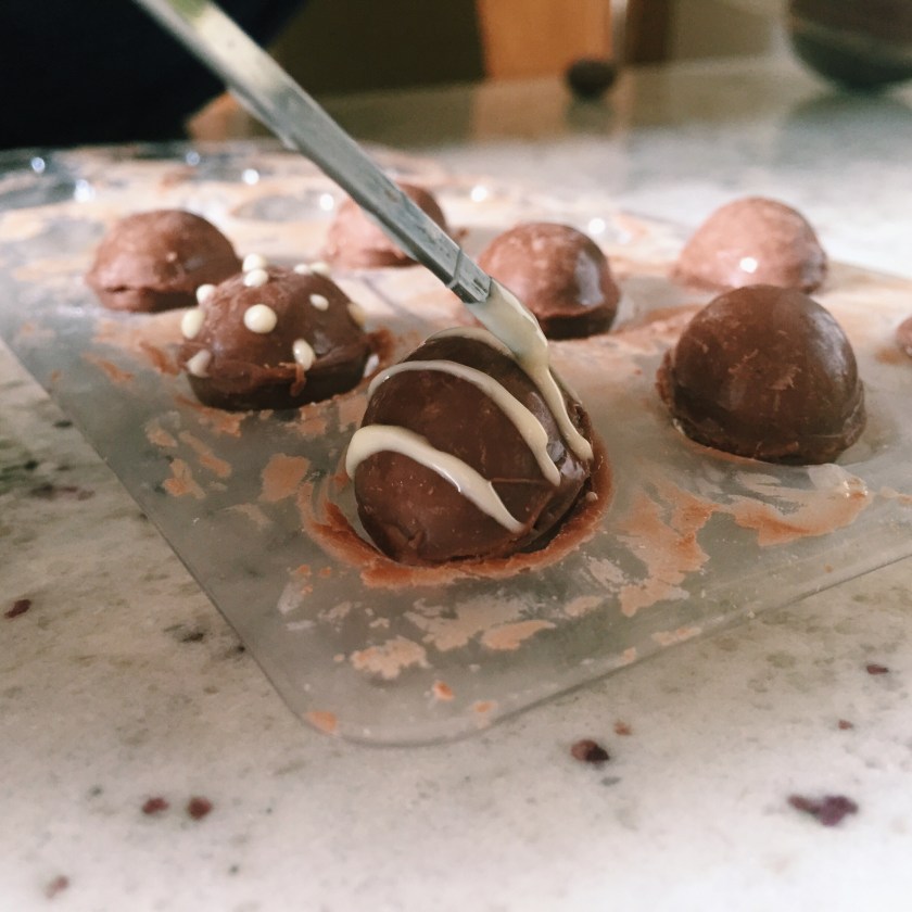 Homemade Chocolate Easter Eggs